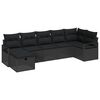 vidaXL Sofa Set 5 pcs Poly Rattan