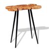 vidaXL Log Bar Table Solid Acacia Wood 90x60x110 cm