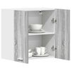 vidaXL Hanging Cabinet Lyon Grey Sonoma 60x31x60 cm Engineered Wood
