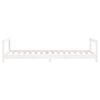 vidaXL Kids Bed Frame White 90x190 cm Solid Wood Pine