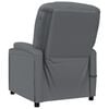 vidaXL Stand up Massage Chair Anthracite Faux Leather