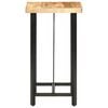vidaXL Bar Table 60x60x107 cm Rough Mango Wood