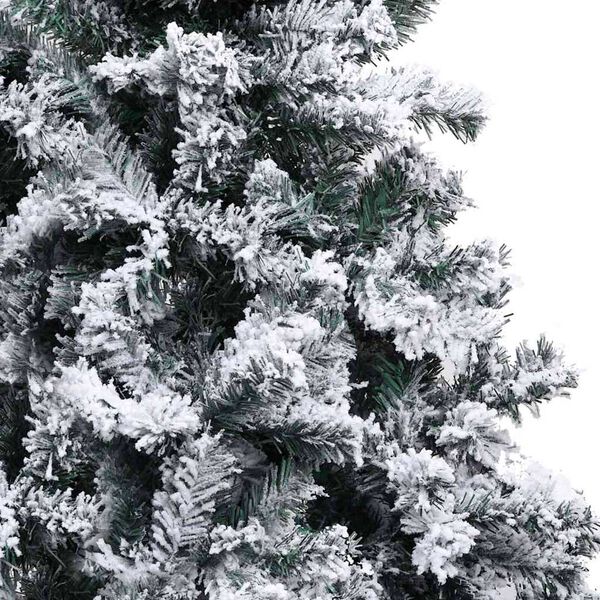vidaXL Artificial Pre-lit Christmas Tree with Ball Set Green 180 cm PVC