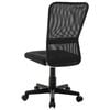 vidaXL Office Chair Black 44x52x100 cm Mesh Fabric