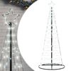vidaXL LED Christmas Tree 200 LEDs Cold White 180 cm