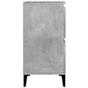 vidaXL Sideboard Concrete Grey 60x35x70 cm Engineered Wood