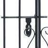 vidaXL Ornamental Garden Gate Wrought Iron 122x20.5x160 cm