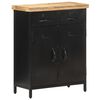 vidaXL Sideboard 60x30x76 cm Rough Mango Wood