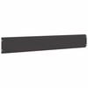 vidaXL Lawn Edgings 10 pcs Black 15x103 cm Cold-rolled Steel