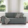 vidaXL 2-Seater Sofa&nbsp;Dark Grey 180x77x82 cm Fabric
