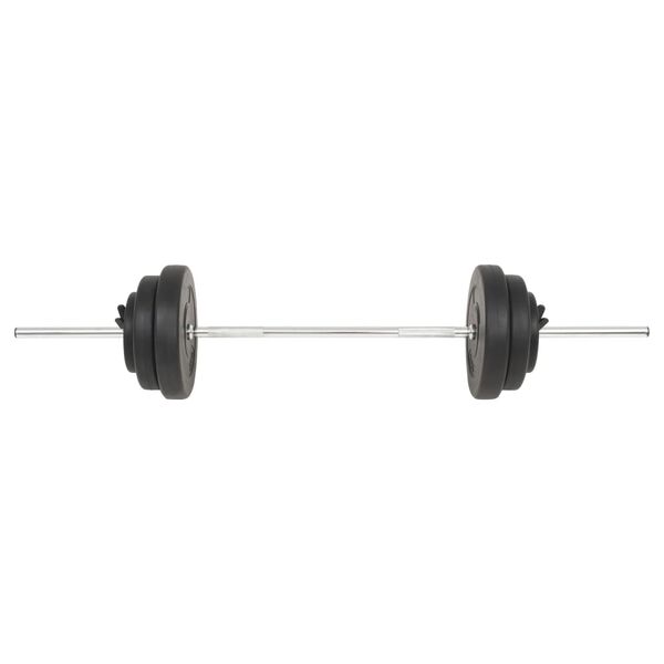 vidaXL Barbell Set 30 kg