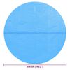 vidaXL Pool Cover Blue 356 cm PE