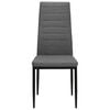 vidaXL Dining Chairs 6 pcs Light Grey Fabric