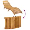 vidaXL Sun Loungers with Cushions 2 pcs Beige Solid Wood Acacia