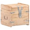 vidaXL Chest 40x40x40 cm Solid Acacia Wood