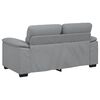 vidaXL 2-Seater Sofa Light Grey 120 cm Fabric