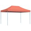 vidaXL Foldable Party Tent Pop-Up Terracotta 440x292x315 cm