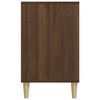 vidaXL Shoe Cabinet Brown Oak 102x36x60 cm Engineered Wood