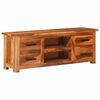 vidaXL TV Cabinet | Brown | Solid wood, engineered wood | 110x30x40 cm