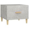 vidaXL Coffee Tables 2 pcs Concrete Grey 50x50x40 cm Engineered Wood