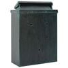 vidaXL Wall Mounted Mailbox Green 29 x 13 x 41 cm Cast Aluminum