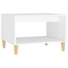 vidaXL Coffee Table White 60x50x40 cm Engineered Wood