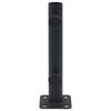 vidaXL Parasol Base for &Oslash;32/34/38 mm Pole Matt Black Steel