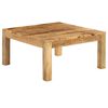vidaXL Coffee Table 80x80x40 cm Solid Mango Wood
