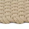vidaXL Rug Rectangular Natural 120x180 cm Cotton