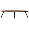 vidaXL Coffee Table Solid Reclaimed Teak Oval 120x60x30 cm