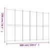 vidaXL 6-Panel Room Divider Anthracite 300x200 cm Fabric