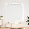vidaXL Projection Screen Wall-Hanging 81 Inch 1:1