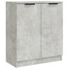 vidaXL Sideboards 2 pcs Concrete Grey 60x30x70 cm Engineered Wood