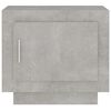 vidaXL Coffee Table Concrete Grey 51x50x45 cm Engineered Wood