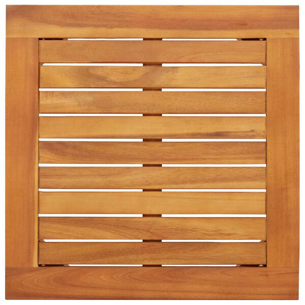 vidaXL Garden Sofa Set with Cushion 3 pcs Brown Solid Acacia wood