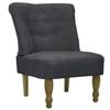 vidaXL Armchair | Grey | Polyester | Medium | Ergonomic | Armchair | Other