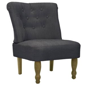 vidaXL Armchair | Grey | Polyester | Medium | Ergonomic | Armchair | Other