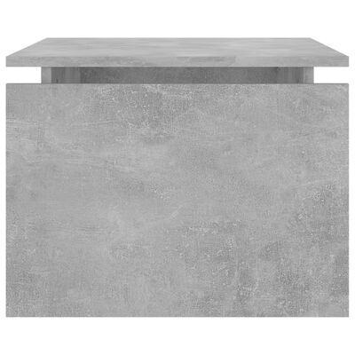 vidaXL Coffee Table Concrete Grey 68x50x38 cm Engineered Wood
