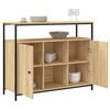 vidaXL Sideboard Sonoma Oak 100x35x80 cm Engineered Wood