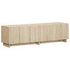 vidaXL TV Stand 140 x 34.5 x 40 cm Sonoma Oak Engineered Wood