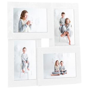 vidaXL Photo Frame | White | MDF, Polystyrene | Medium | Adjustable Armrests