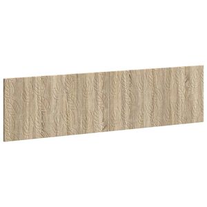 vidaXL Wall-Mounted Headboard DELFT Sonoma Oak Engineered Wood