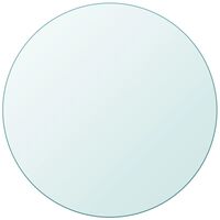 vidaXL Table Top Tempered Glass Round 900 mm