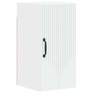 vidaXL Bathroom Wall Cabinet HOORN White 30 x 31 x 59 cm