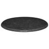 vidaXL Table Top Black &Oslash;60x2.5 cm Marble