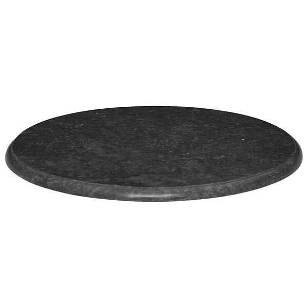 vidaXL Table Top Black &Oslash;60x2.5 cm Marble