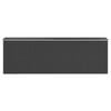 vidaXL Garden Shed Anthracite 192x606x223 cm Galvanised Steel