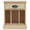 vidaXL Bedside Cabinet Sonoma Oak 43x36x50 cm