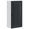 vidaXL Dishwasher Panel Kalmar Black 50 x 31 x 100 cm Engineered Wood