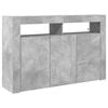 vidaXL Sideboard Concrete Grey 116 x 30 x 75 cm Engineered Wood